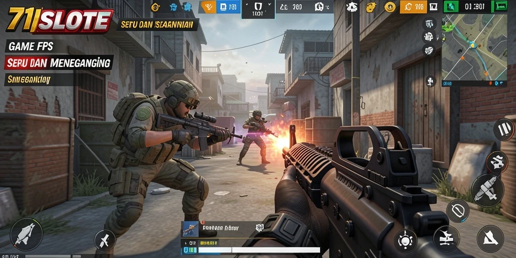 Tangkapan layar gameplay menampilkan aksi mendebarkan dari 171SLOT.