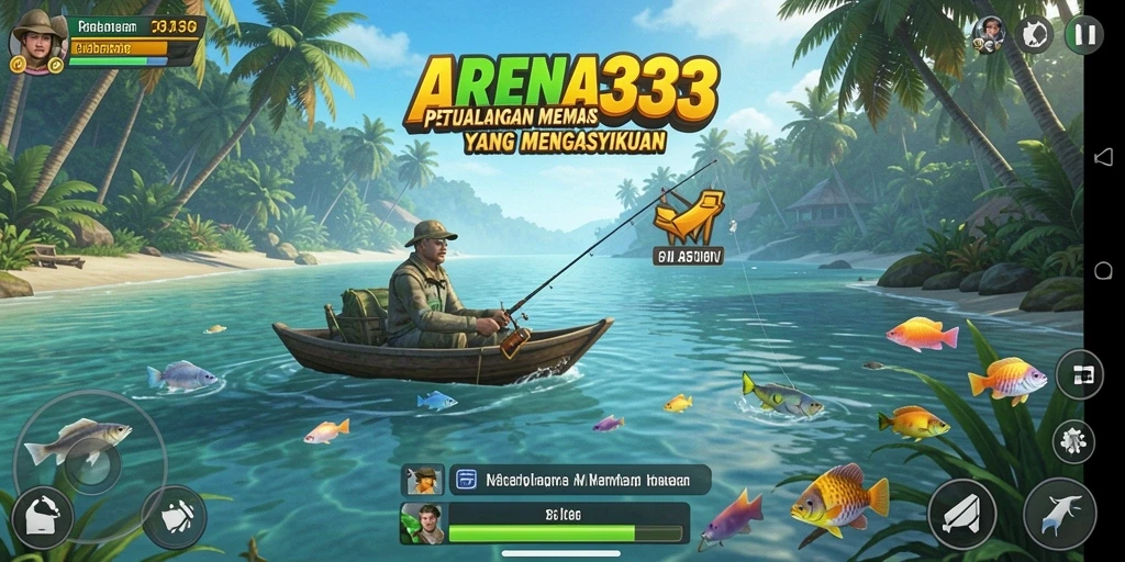 Tangkapan ikan yang memukau di ARENA333