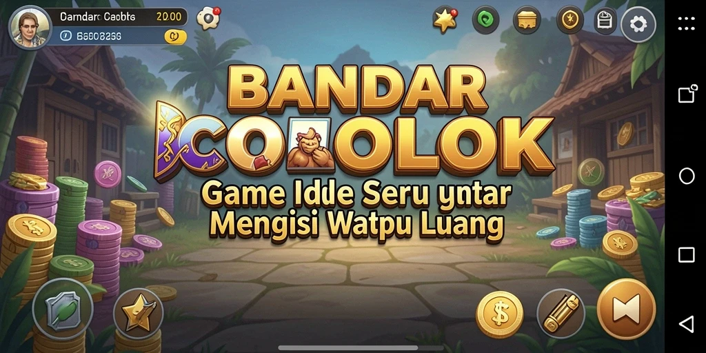 Tampilan gameplay seru di BANDARCOLOK dengan strategi pengelolaan yang menarik.