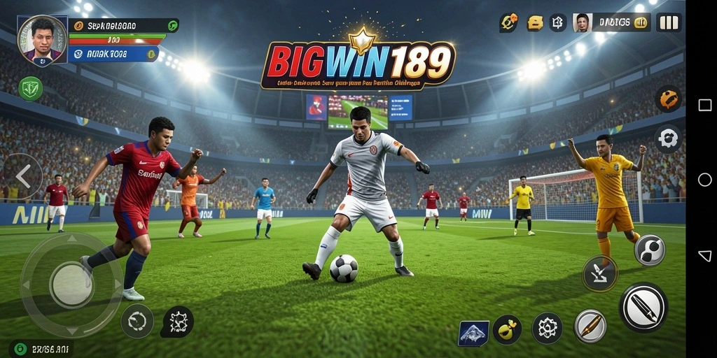 Gameplay menarik dari BIGWIN189 yang menampilkan aksi sepak bola yang mendebarkan.