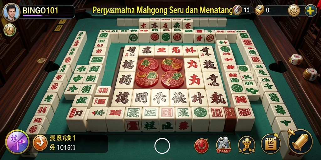 Tampilan gameplay seru BINGO101 yang menghibur dan penuh tantangan.