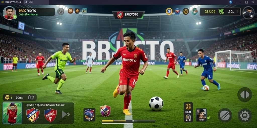 Tangkapan layar BRIOTOTO menampilkan fitur analisis pertandingan sepak bola.