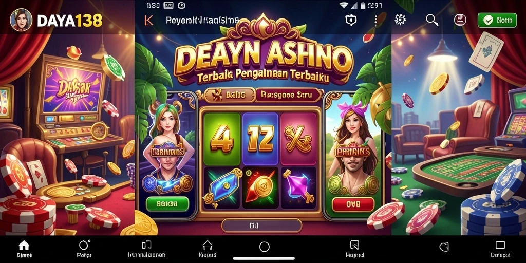 Screenshot DAYA138 menampilkan gameplay Kasino yang mendebarkan.
