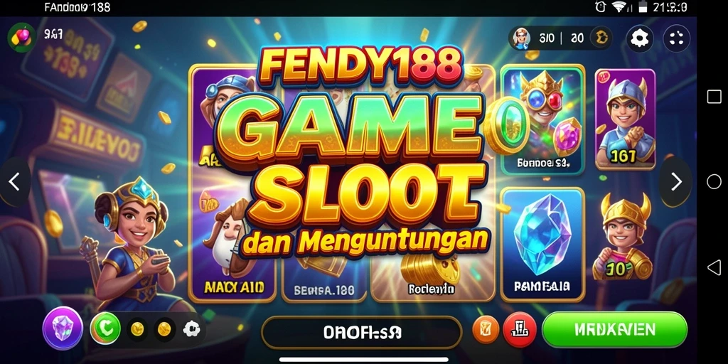 Tampilan main game Slot FENDY188 yang mengasyikkan.