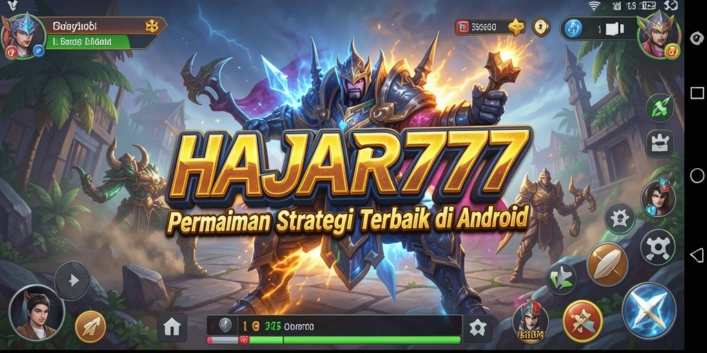 Tampilan gameplay menarik dari HAJAR777 yang penuh strategi.