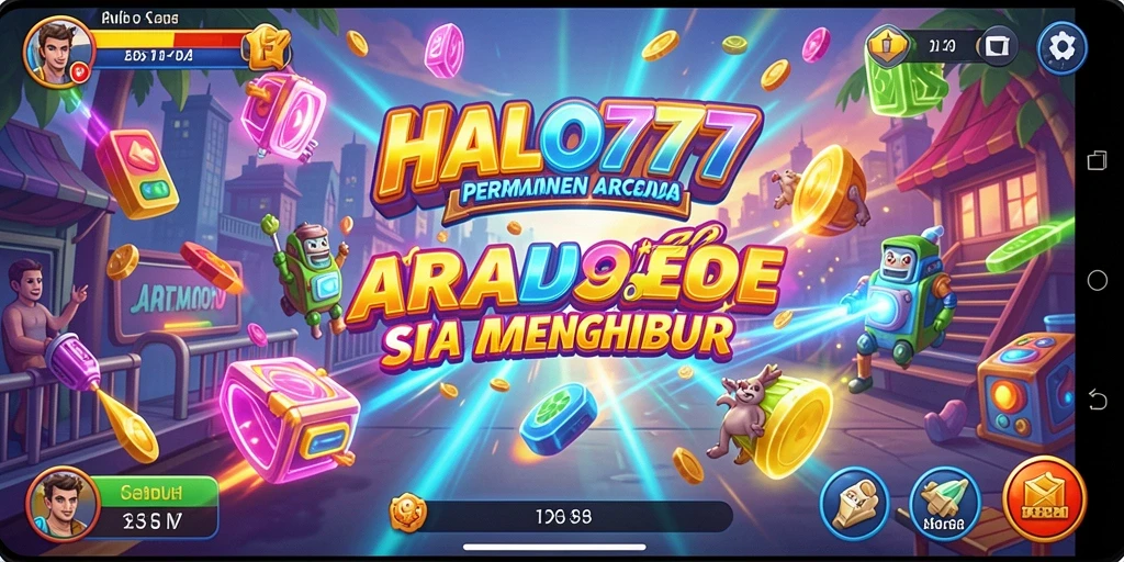 Tampilan gameplay HALO777 yang mendebarkan dan penuh aksi.