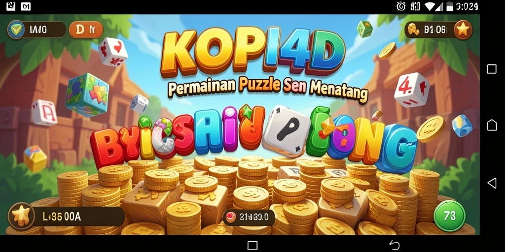 Tampilan gameplay seru dan interaktif dari KOPI4D.