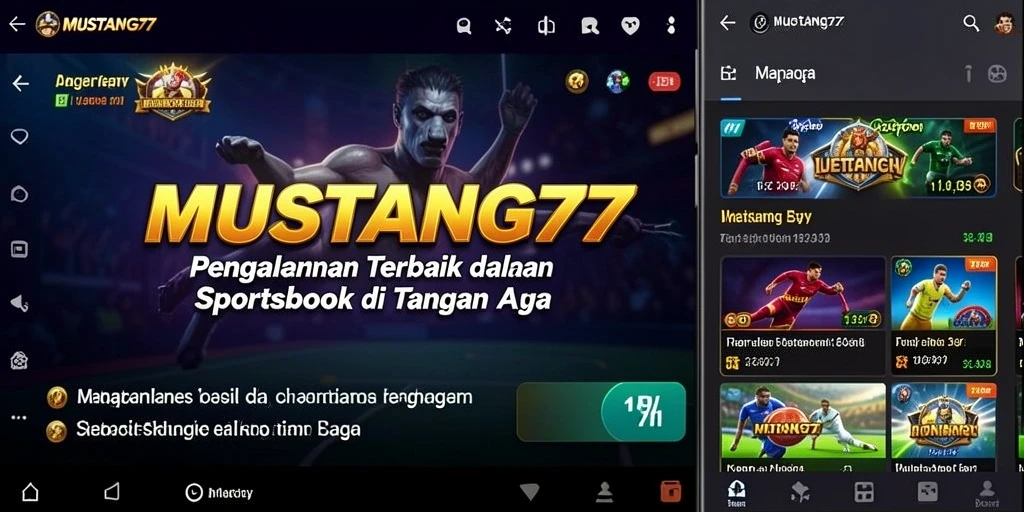 Screenshot gameplay MUSTANG77 menampilkan antarmuka pengguna yang menarik dan intuitif.